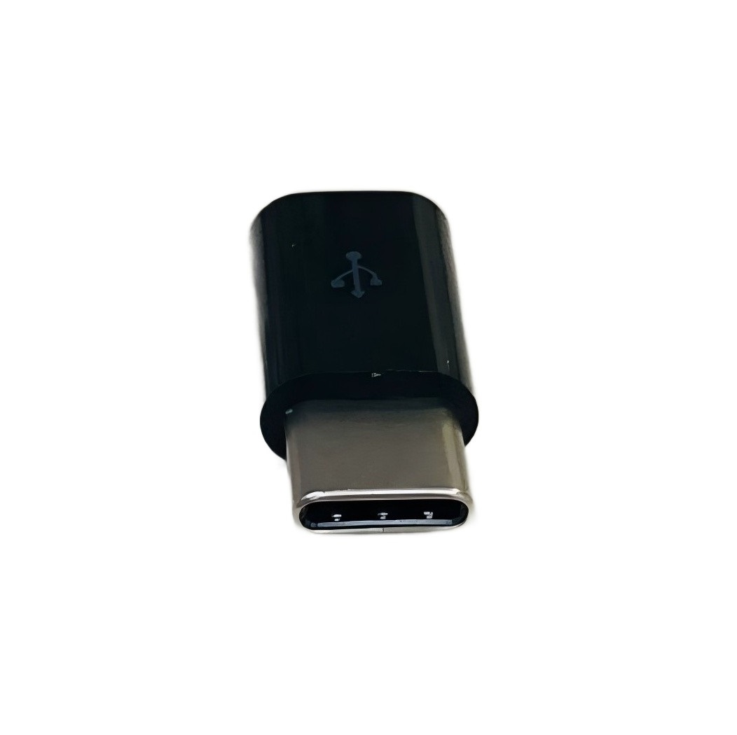 ProRock Black Micro to Type-C Charger Adapter