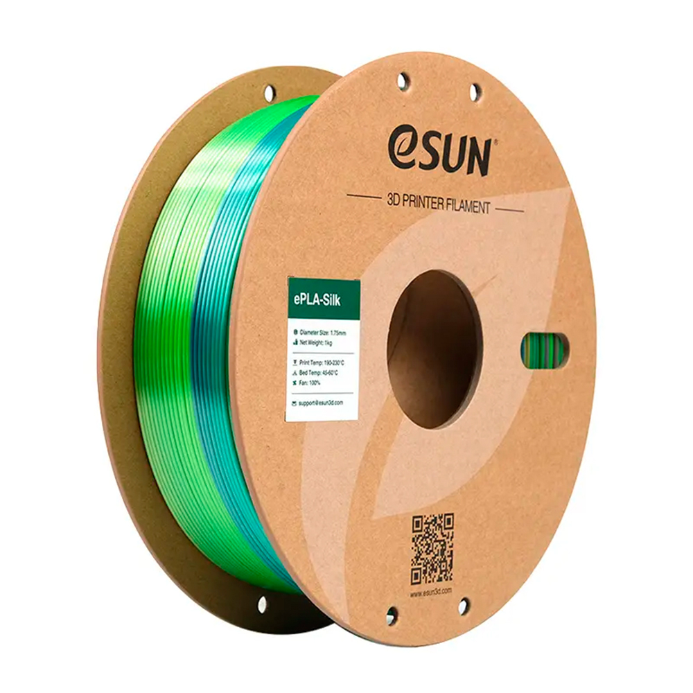 eSUN PLA-Silk Filament 1.75mm 1000g Forest Wielokolorowy