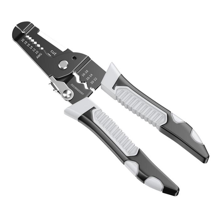 ProRock ściągacz izolacji 9 w 1 czarny-szary uchwyt z PVC