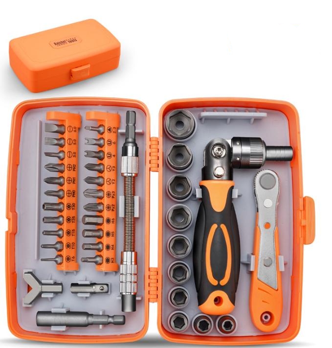 ProRock grzechotka zestaw 38 w 1 żółta