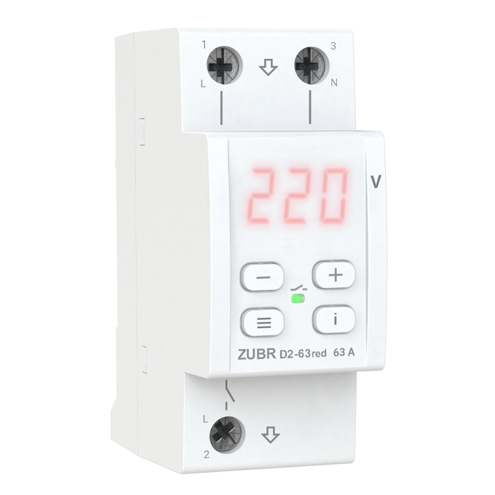 ZUBR przekaźnik napięciowy D2-63