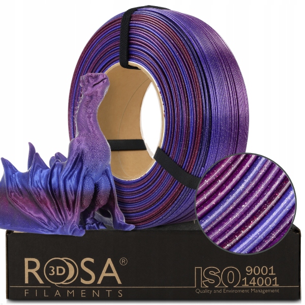 FILAMENT 3D ReFill PLA GALAXY Rainbow Andromeda 1,75mm 1kg