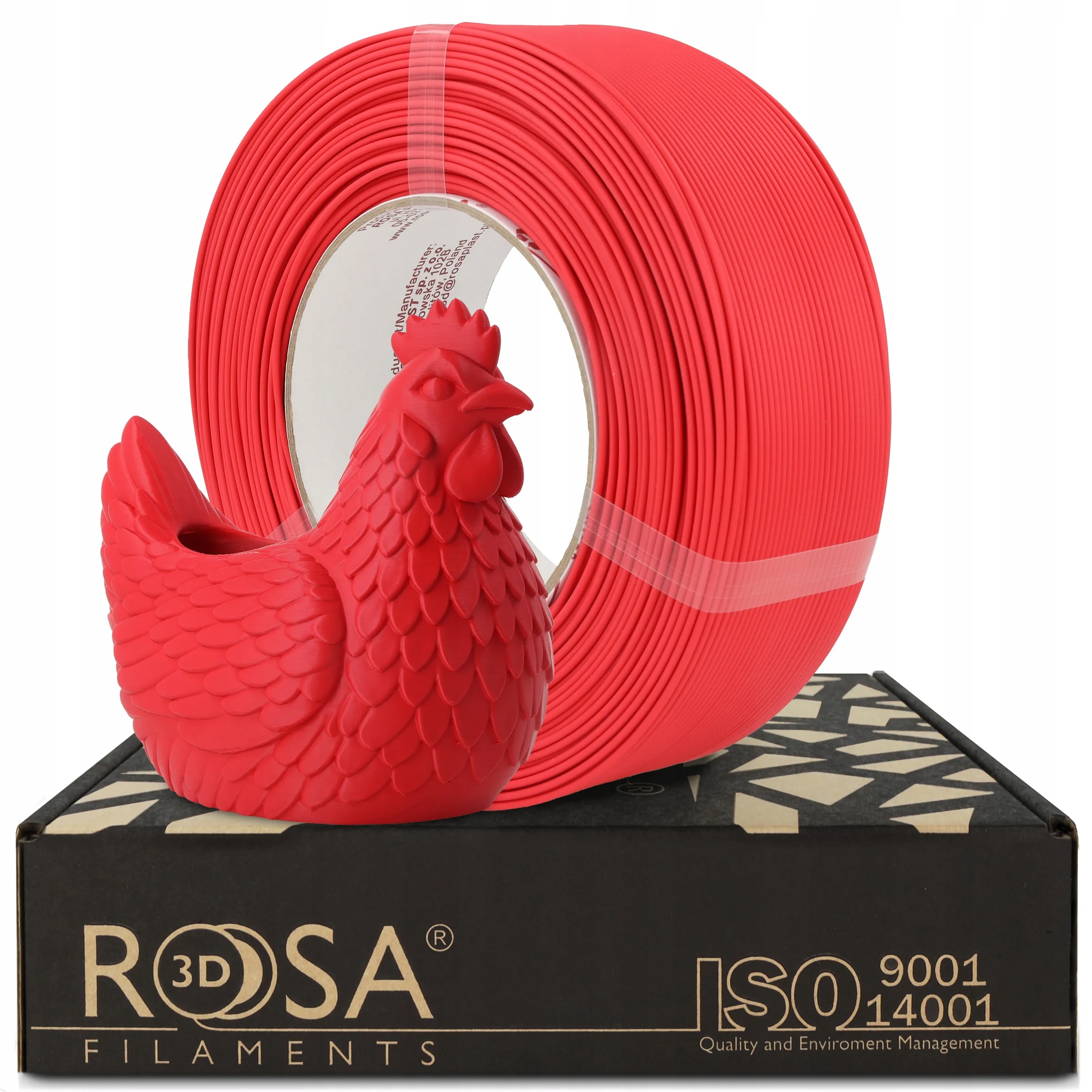 FILAMENT 3D ReFill PLA Speed Matt Raspberry Red 1kg