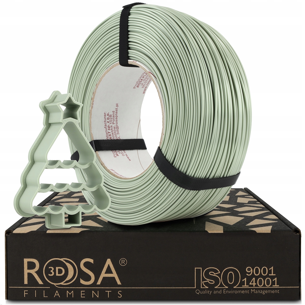 FILAMENT 3D ReFill BioCREATE HT 1,75mm Reseda Green 1kg