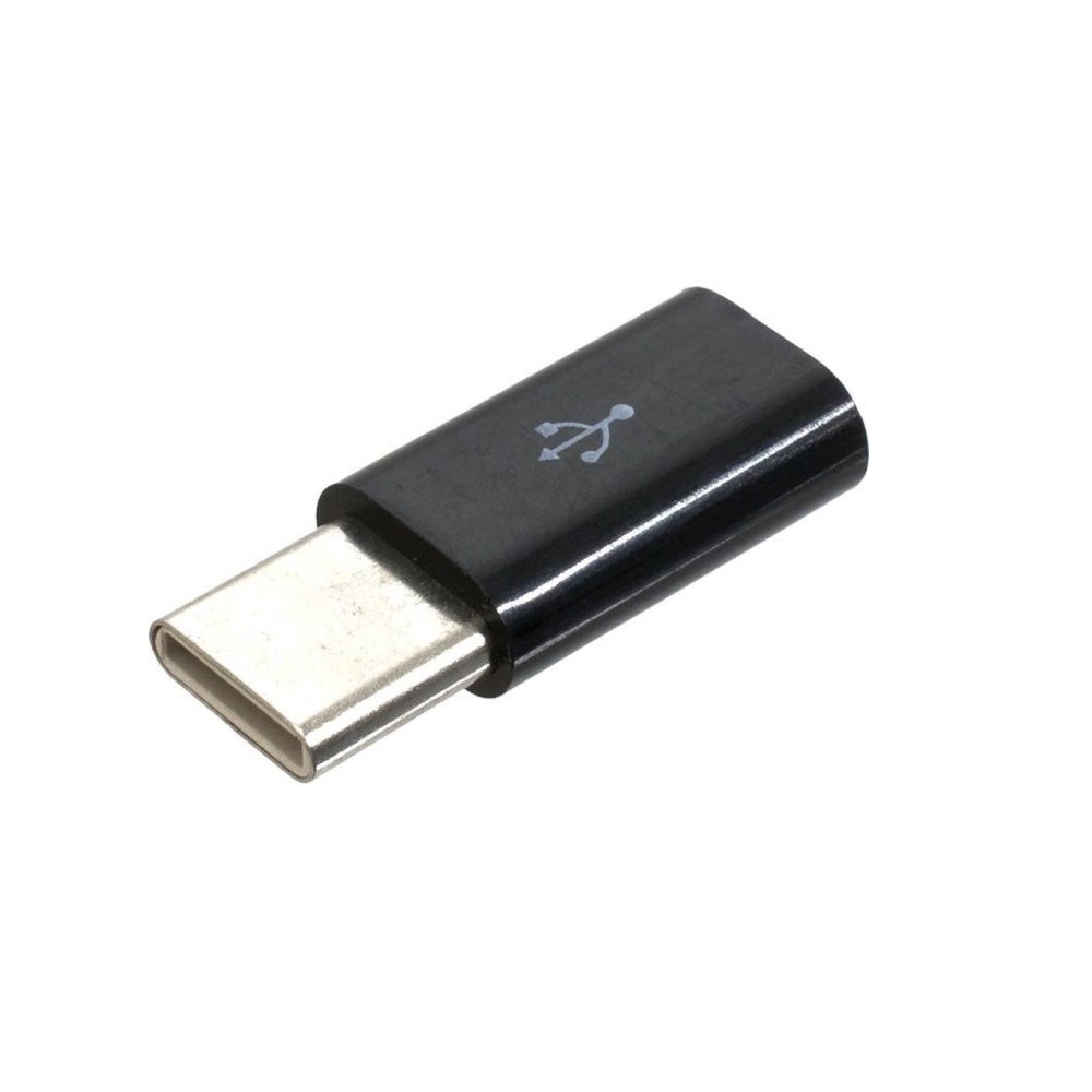 ProRock Black Micro to Type-C Charger Adapter