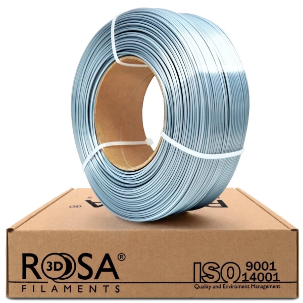 FILAMENT 3D ReFill PLA-Silk Silver 1,75mm 1kg