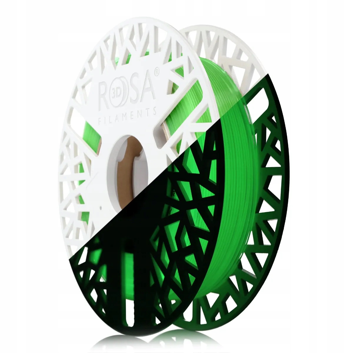 FILAMENT 3D ROSA-Flex 96A Green /Glow in the Dark 1.75mm 1kg szpula