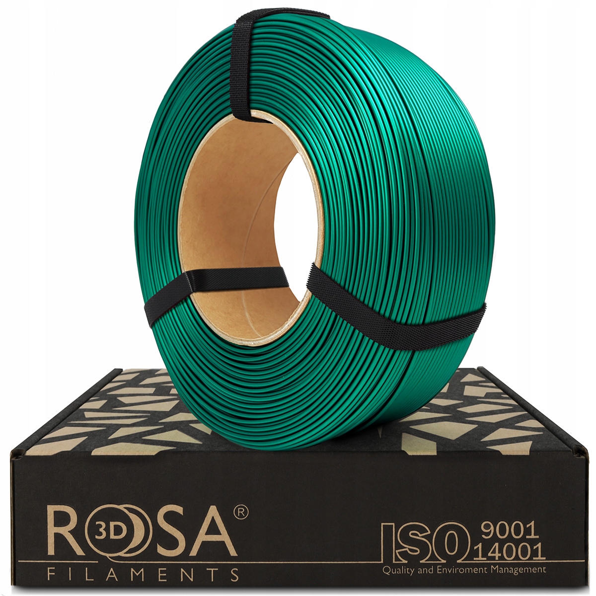 FILAMENT 3D ReFill PLA Starter Emerald Green Satin 1,75mm 1kg