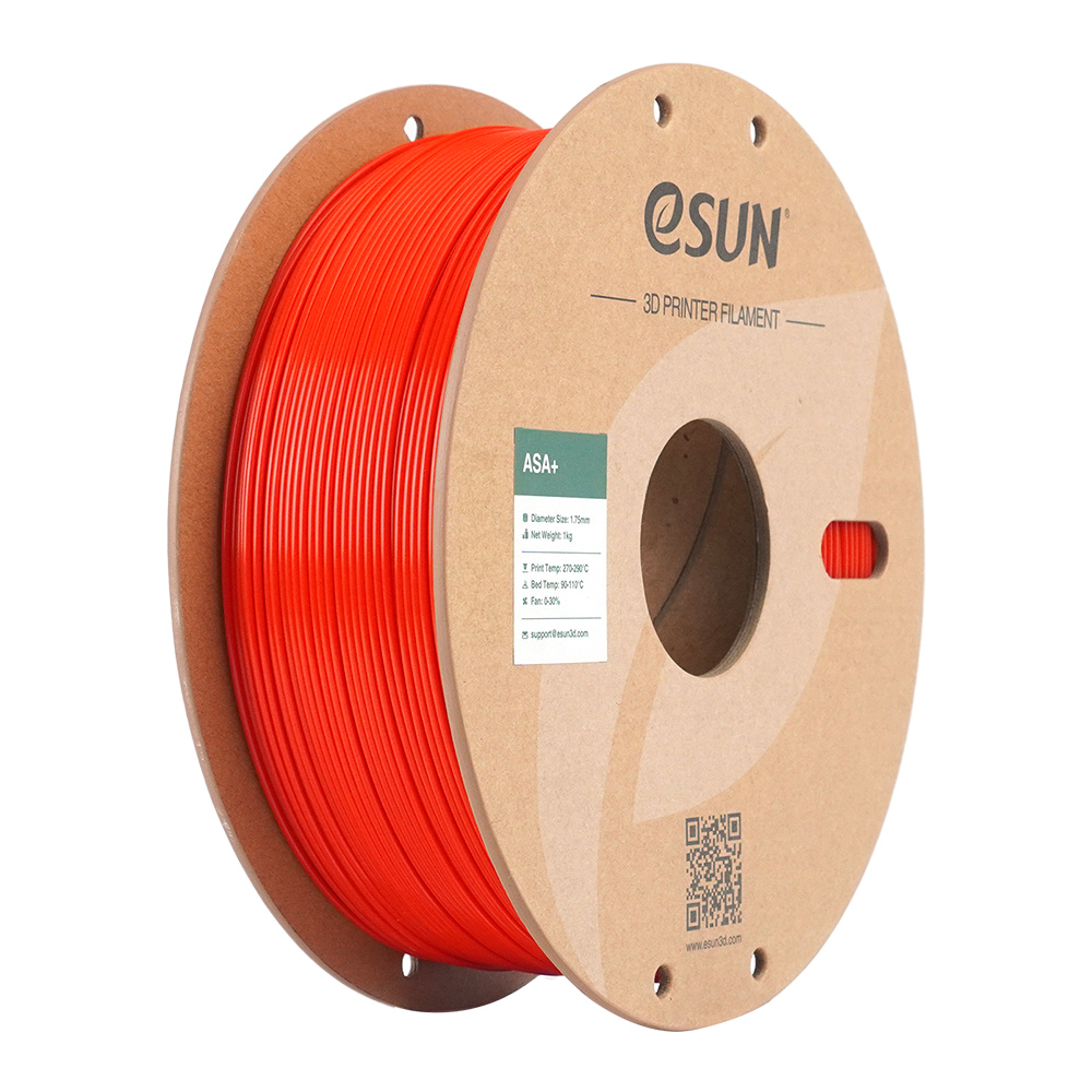 eSUN ASA+ Filament 1.75mm 1000g Red Czerwony