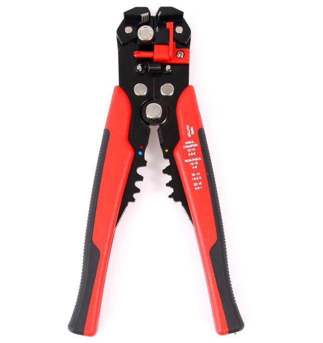 ProRock 8-calowy ściągacz izolacji czarny-czerwony uchwyt PP TPR