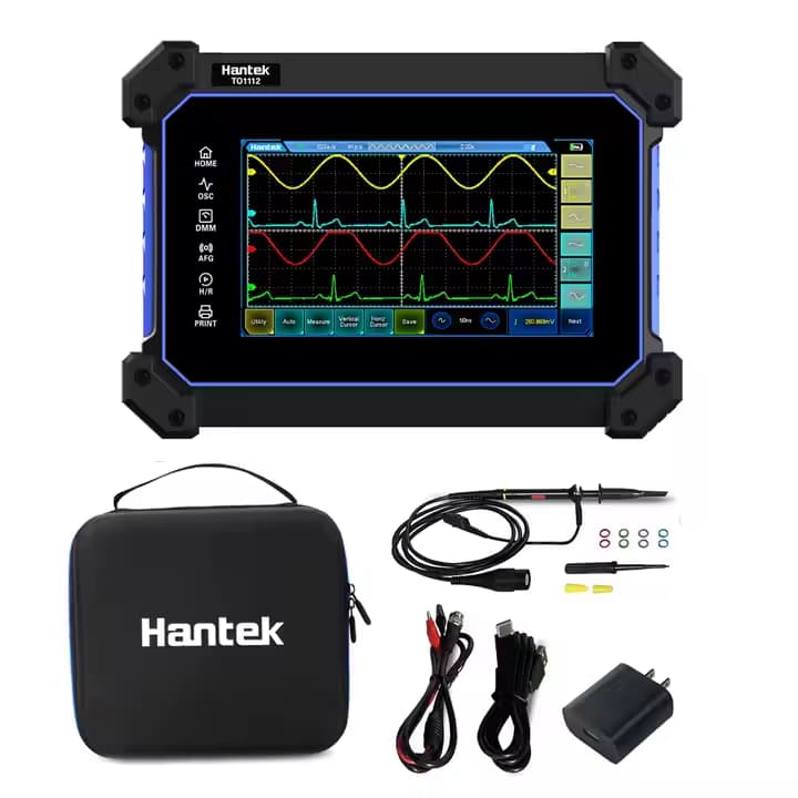 Hantek TO1154C ręczny cyfrowy oscyloskop dotykowy 4-kanałowy 150MHz 1GSa/s