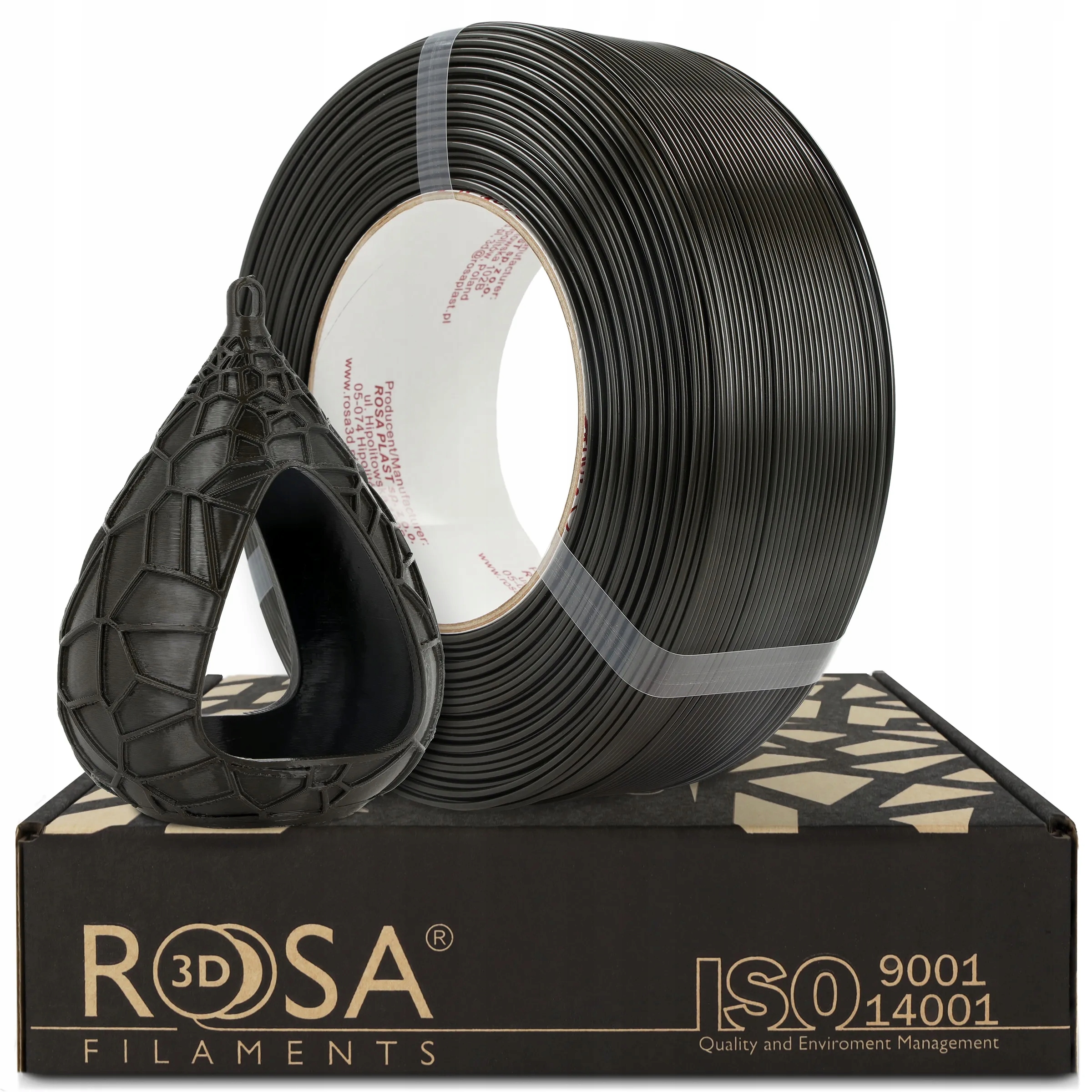 FILAMENT 3D ReFill PET-G Standard HS 1,75mm Olive Brown 1kg