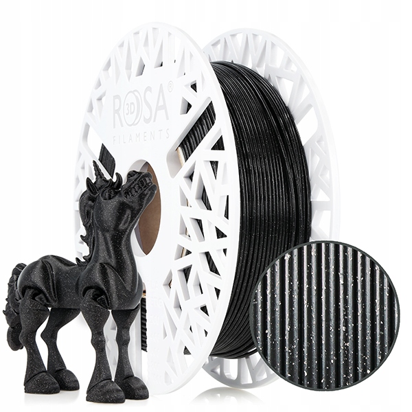 FILAMENT 3D PLA GALAXY Black 1,75mm 0,5kg