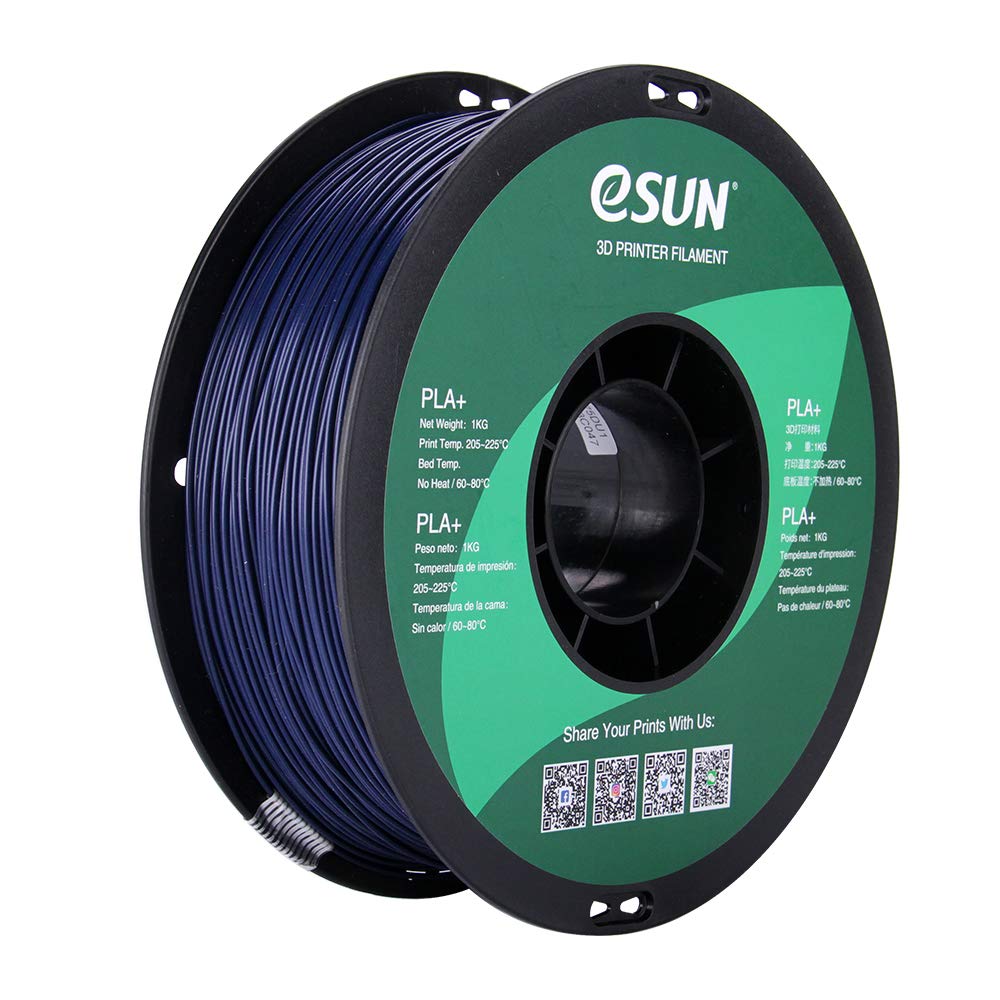 eSUN PLA+ Filament 1.75mm 1000g Dark Blue Niebieski