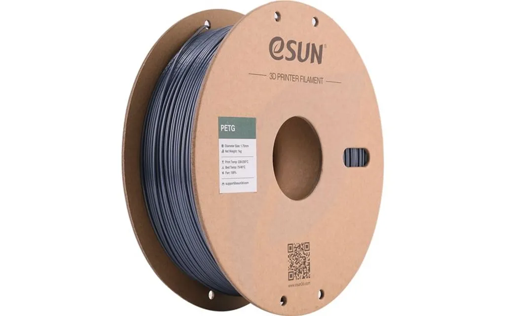 eSUN PETG Filament jednolity szary papierowa szpula 1.75mm 1000g