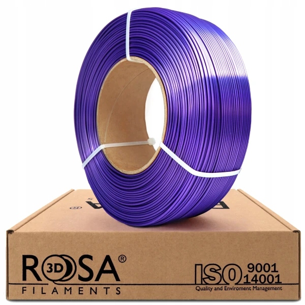 FILAMENT 3D ReFill PLA-Silk Violet 1,75mm 1kg