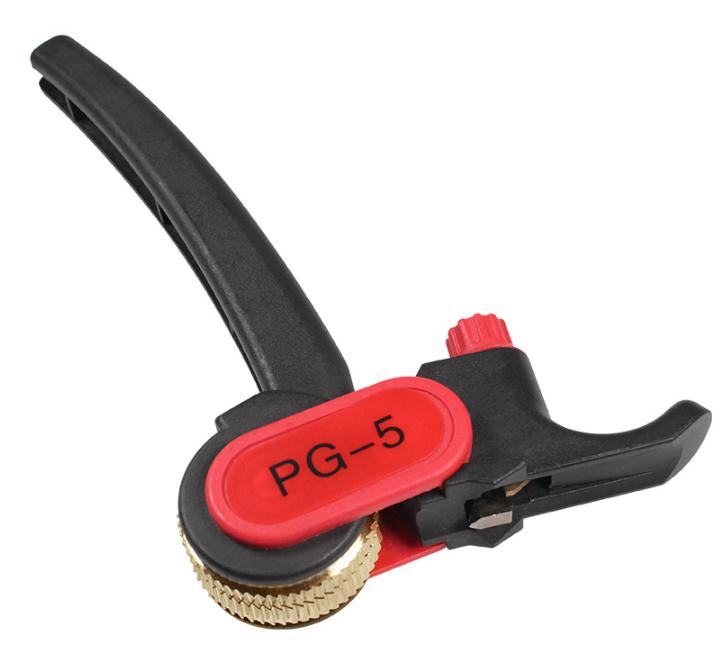 ProRock ręczny ściągacz izolacji czarny-czerwony uchwyt z PVC