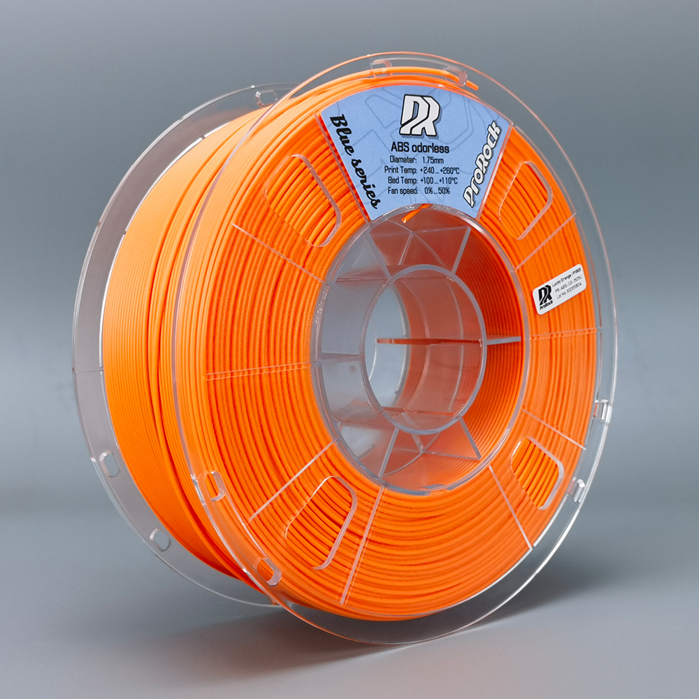 ProRock ABS Odorless Filament 1.75mm 1000g Orange Pomarańczowy
