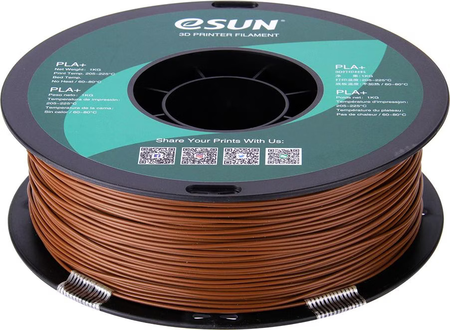eSUN PLA+ Filament 1,75mm 1000g brązowy
