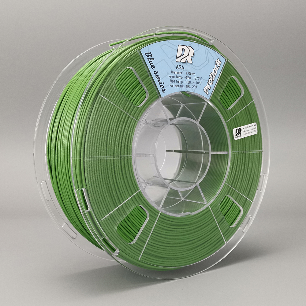 ProRock ASA Filament 1.75mm 1000g Army Green Zielony