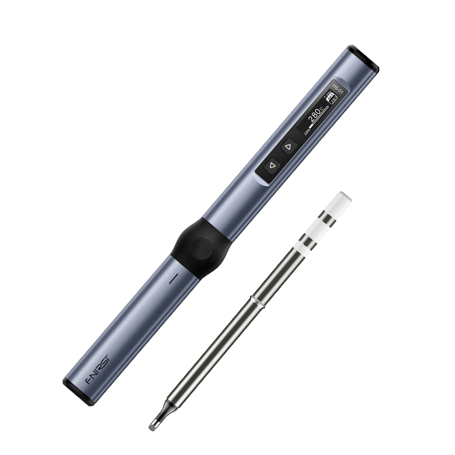 OUTLET PO ZWROCIE FNIRSI HS-01 inteligentna elektryczna lutownica niebieska