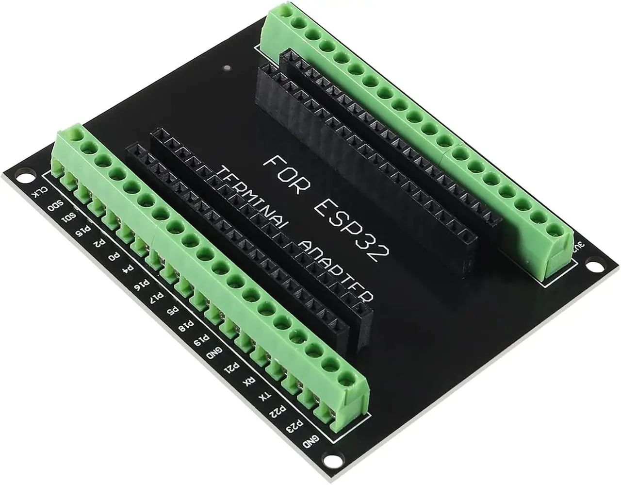 ProRock Black ESP32-S3 44PIN Terminal Adapter