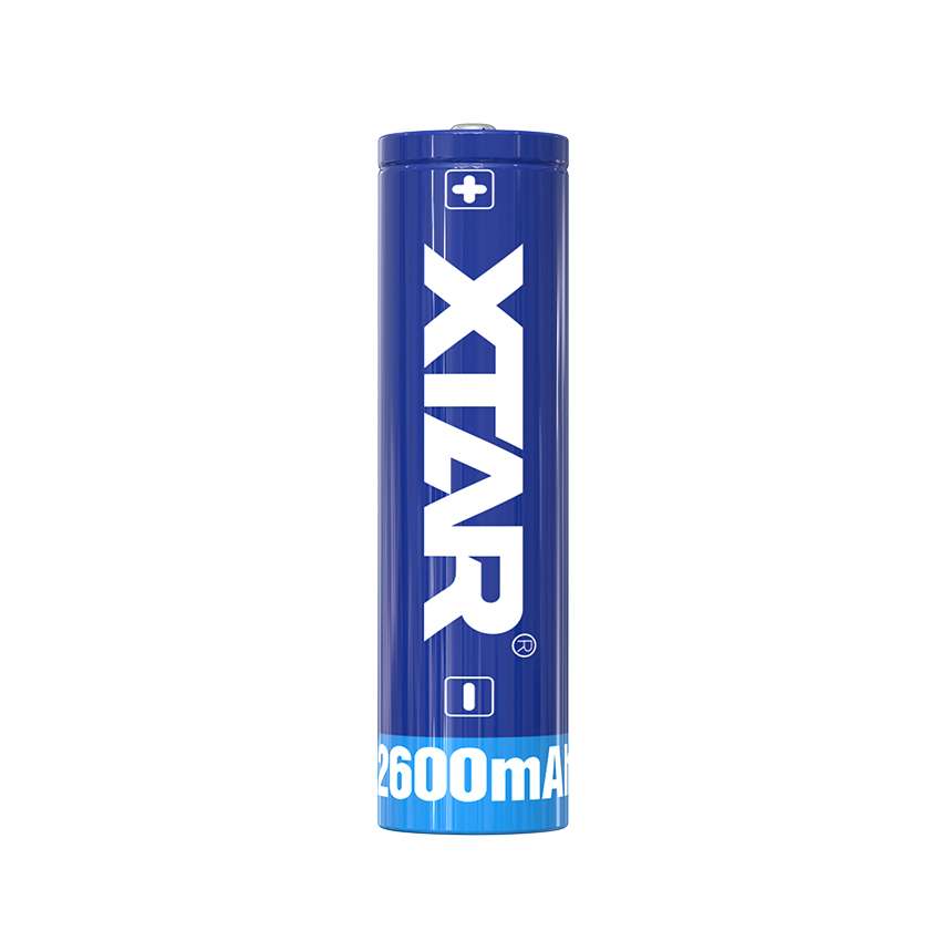 XTAR bateria 18650 2600mAh 3.6V litowo-jonowa z zabezpieczeniem
