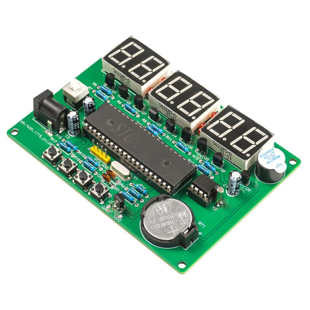 Zestaw do samodzielnego montażu 6-cyfrowego zegara cyfrowego DIY Kit