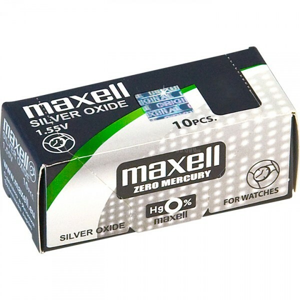 Maxell Baterie guzikowe SR 626 SW/377/ z tlenkiem srebra 10 szt