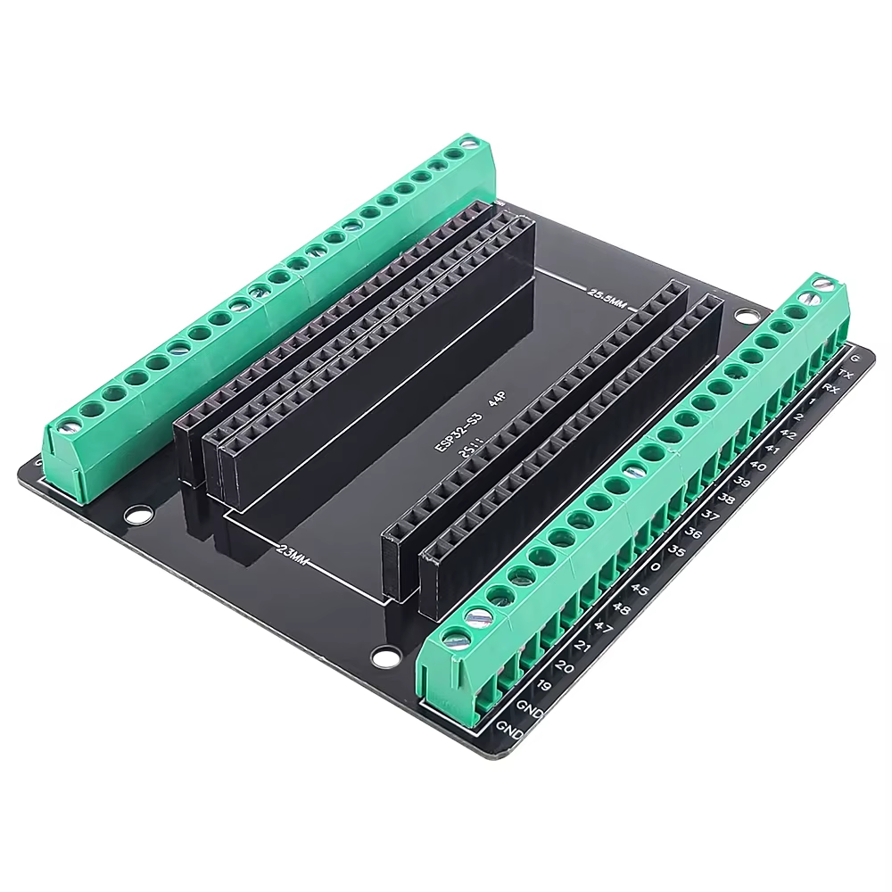 ProRock Black ESP32-S3 44PIN Terminal Adapter