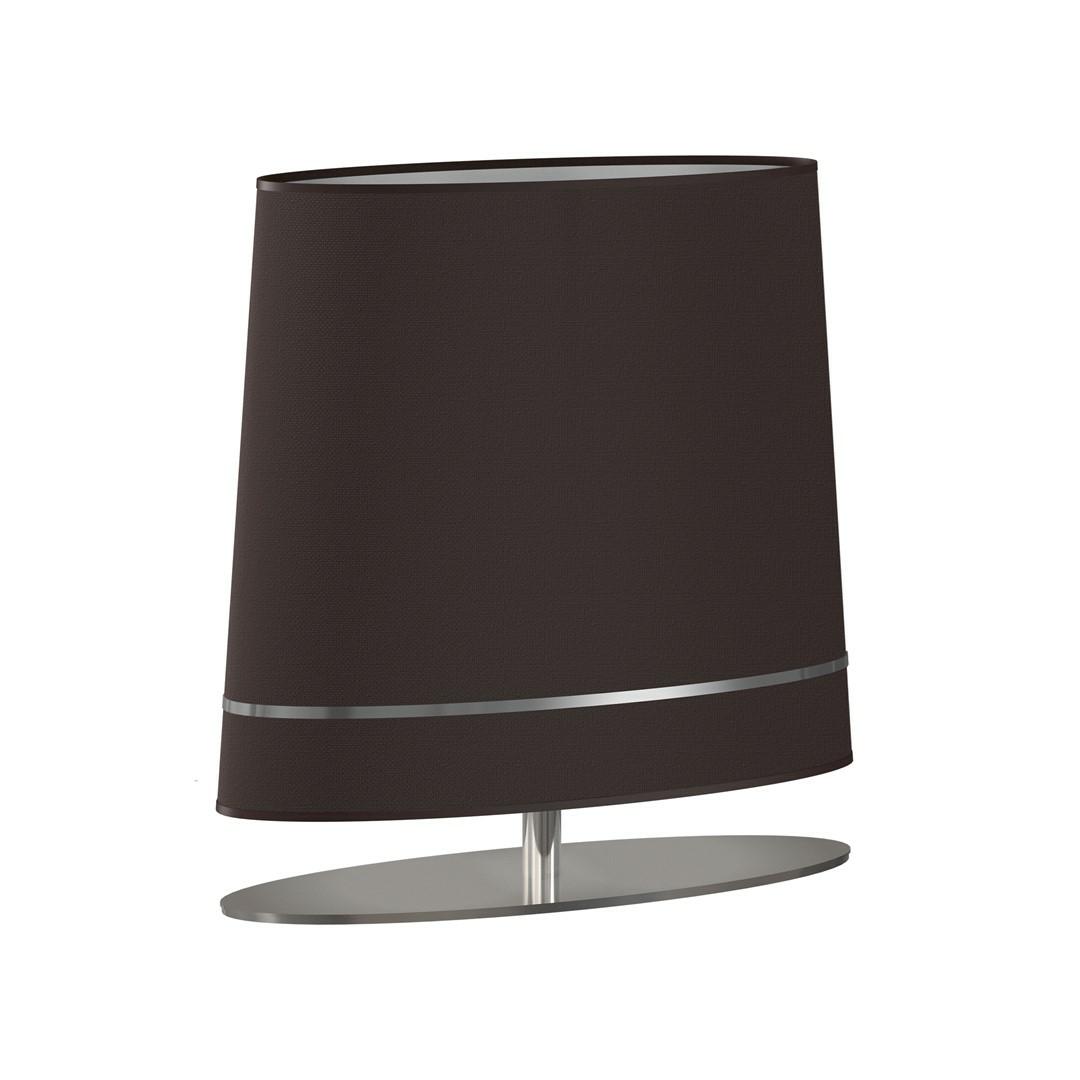 Lampa Stołowa BOOTES Abażur - Srebrny