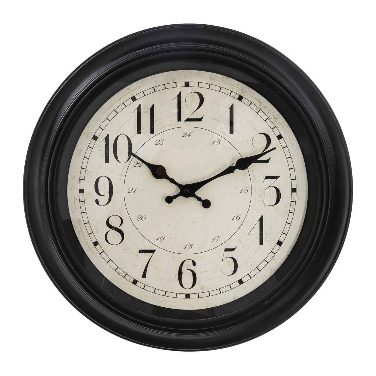 Zegar Ścienny Nelson Black 40 cm Rama