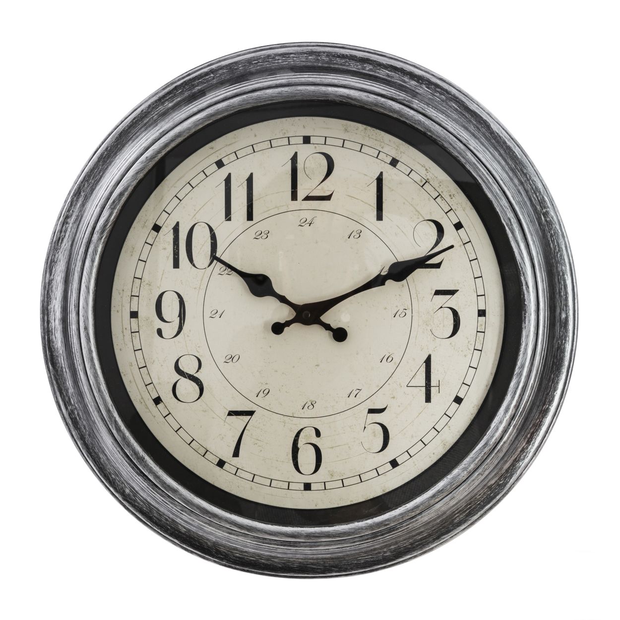 Zegar Ścienny Nelson Silver 40 cm
