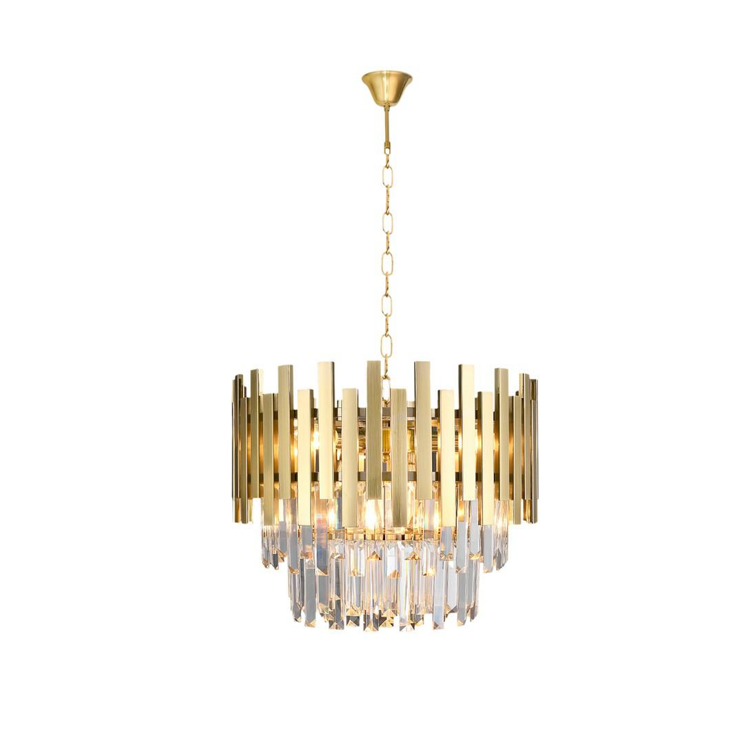 Żyrandol Kryształowy ASPEN GOLD II 6XE14