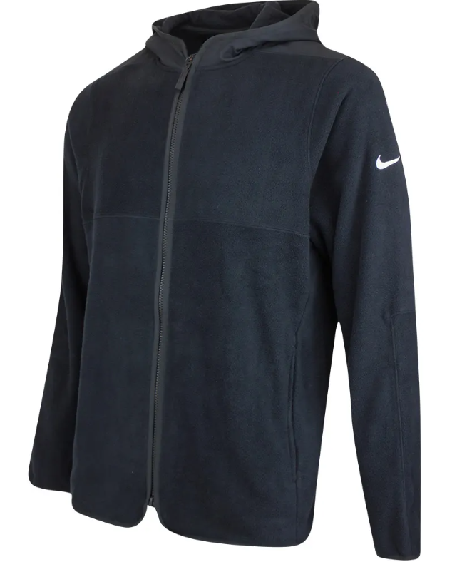 Czarna bluza męska Nike DC6475010 S bok z technologią Therma Victory