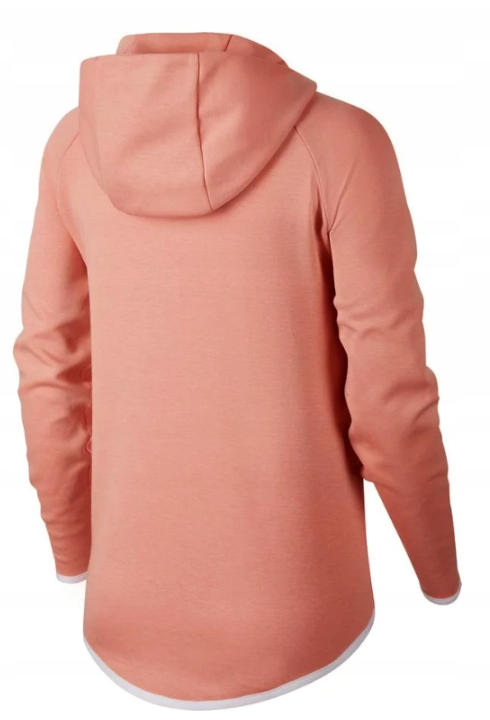 Różowa bluza damska Nike BV7565606 XL bok z logo