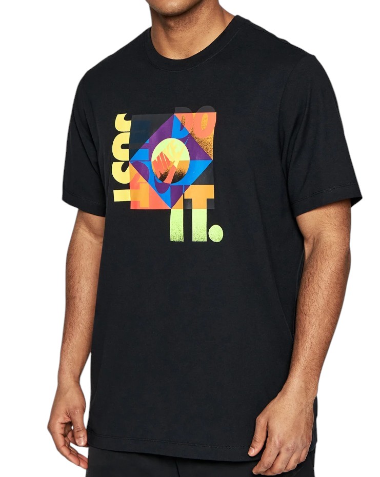 Nike Just Do It T-Shirt S Czarna Męska