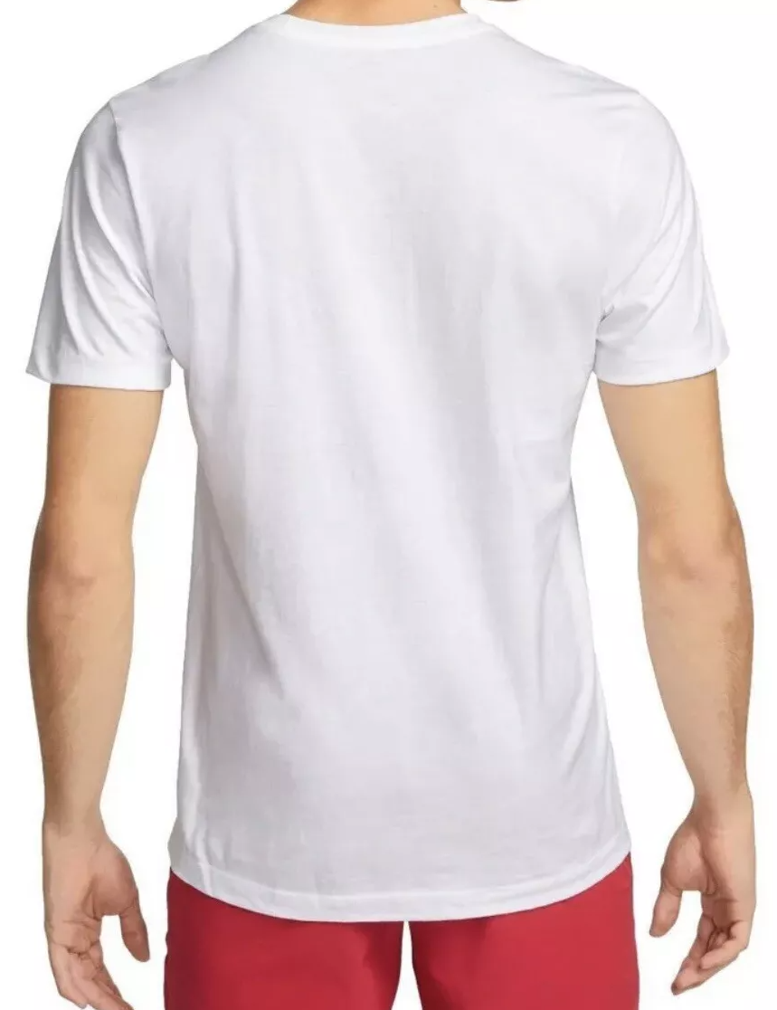 Biała koszulka męska Nike Tee Love Rafa XS bok