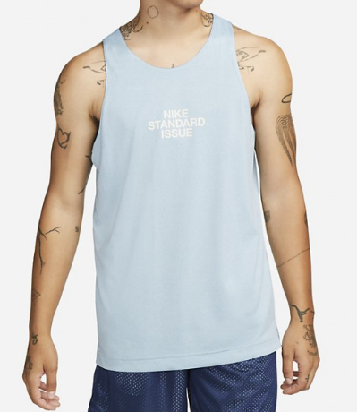 Dwustronna koszulka męska Nike DQ5731410 XXL jasnoniebieska strona z technologią Dri-FIT