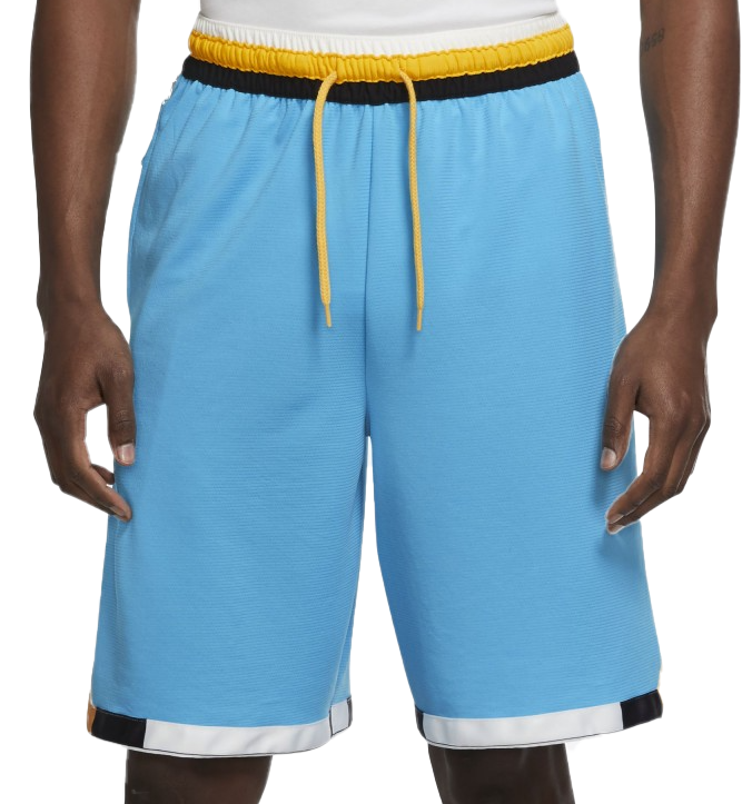 Turkusowe męskie spodenki Nike DNA 3.0 Dri-FIT DA5844-416 rozmiar M przód z kieszeniami