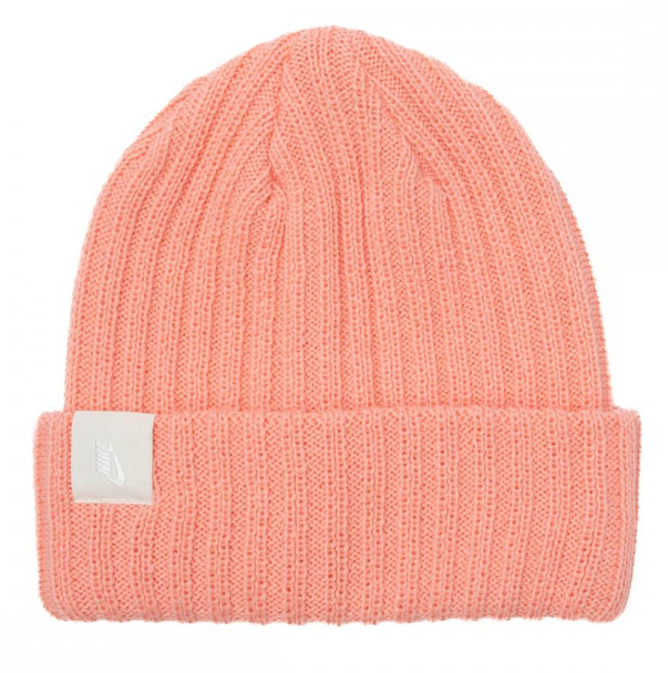 Pomarańczowa czapka Nike Beanie Essential 922172-697 z logo Nike