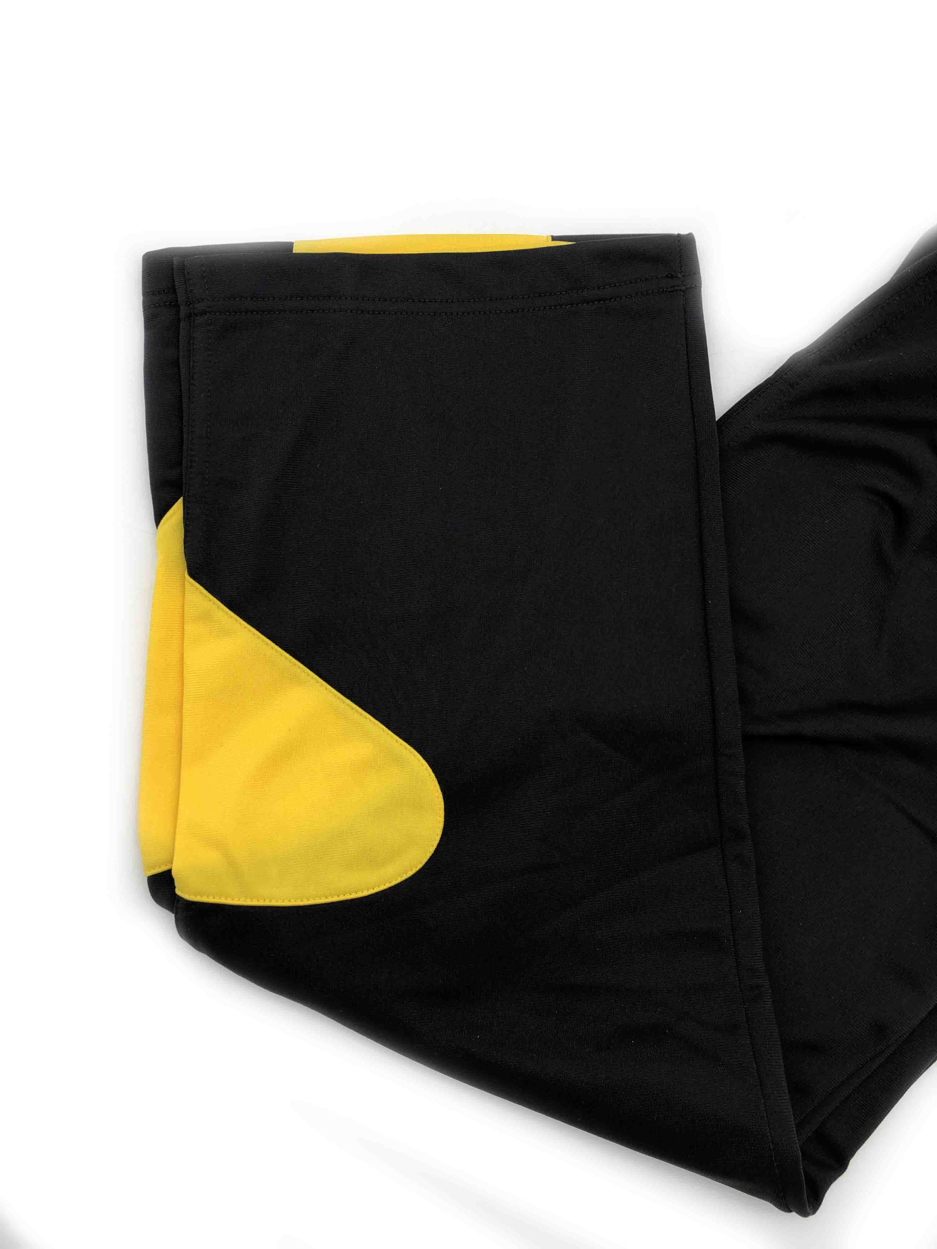 Żółto-czarny dres damski Erima Scorer 34 przód