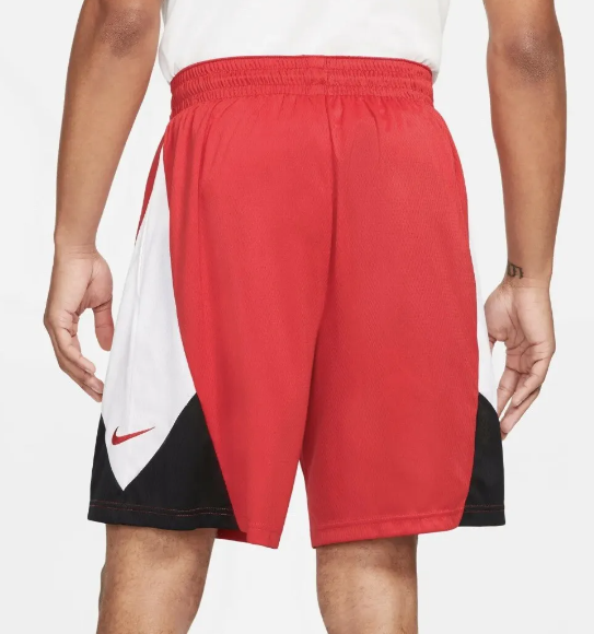 Czerwone spodenki treningowe Nike Rival Dri-FIT M bok