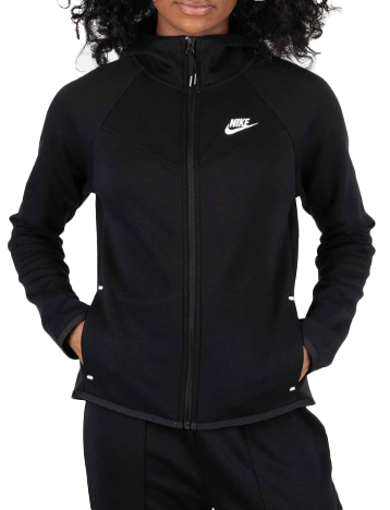 Damska bluza Nike Tech Fleece BV3455-010 czarna XS tył
