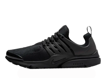 Czarne młodzieżowe sneakersy Nike Presto GS 833875-003 r. 38,5 z elastyczną cholewką