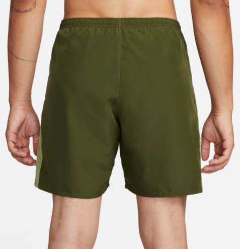 Zielone męskie spodenki Nike Dri-FIT CK0450-327 rozmiar S detal pasa i materiału