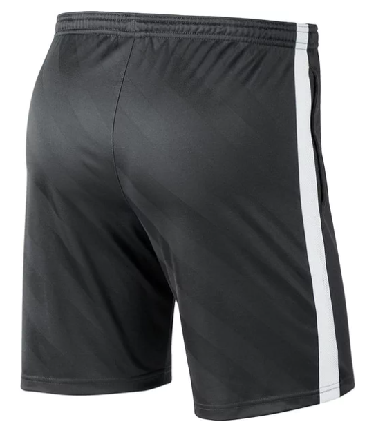 Ciemnoszare spodenki juniorskie Nike Breathe Academy 19 BQ5812060 XS z logo Swoosh