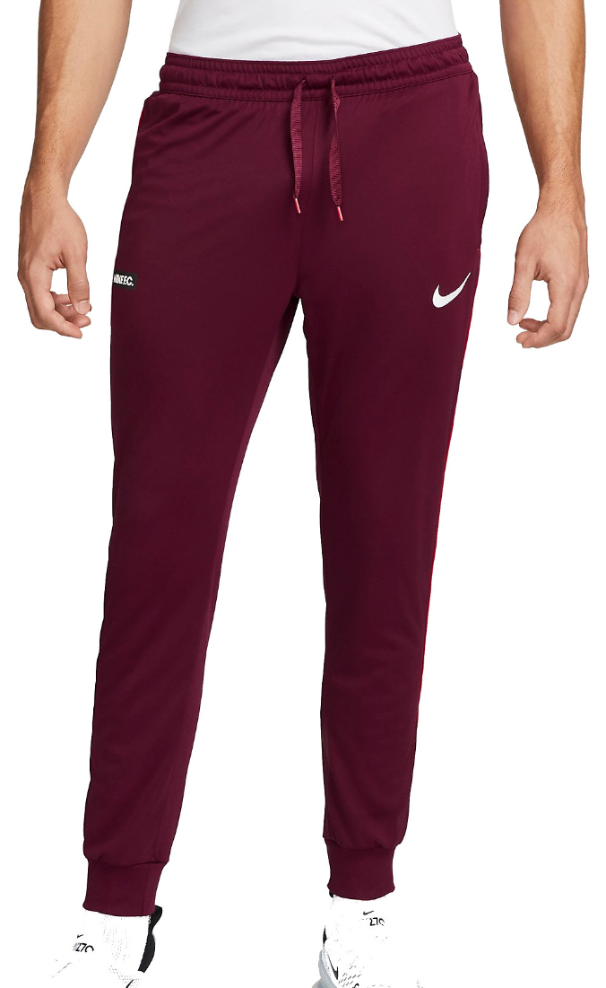 Bordowe spodnie dresowe męskie Nike F.C. Libero Dri-FIT DH9666-638 S z technologią Dri-FIT