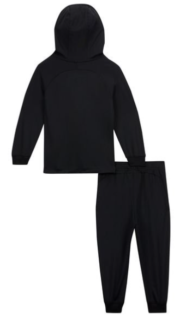 Czarny dres dziecięcy Nike Liverpool FC Strike Dri-FIT DN3018011 3/6M z logo Liverpool FC