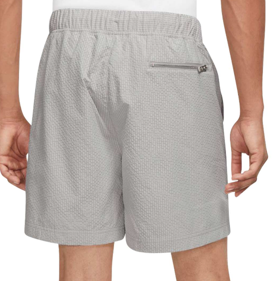 Szare spodenki męskie Nike Woven NSW S detal